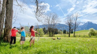 Im 3-D-Parcours in den Hörnerdörfern kann man s... © Tourismus Hörnerdörfer, ProVisionMedia