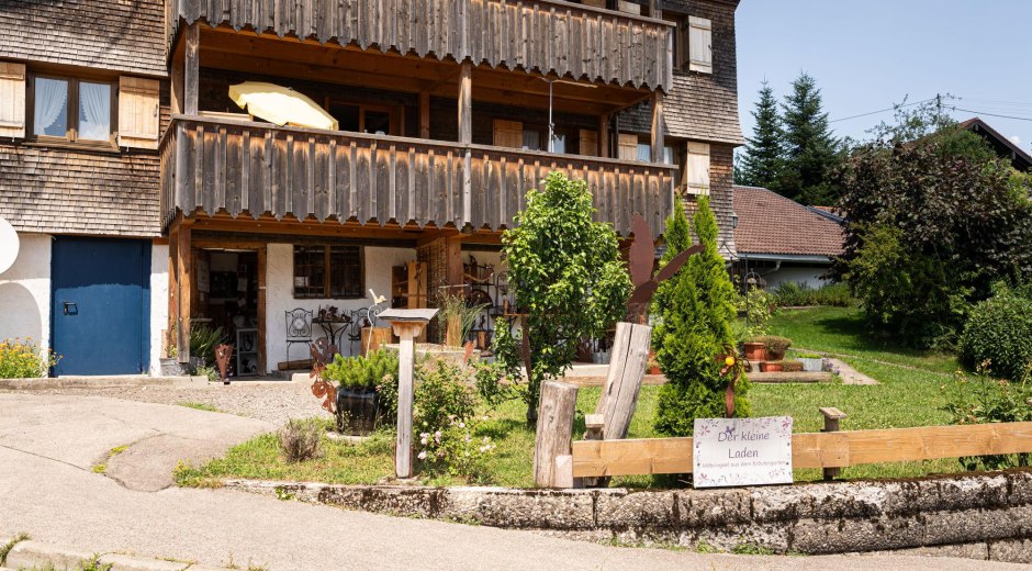 Der kleine Laden in Obermaiselstein © Tourismus Hörnerdörfer GmbH