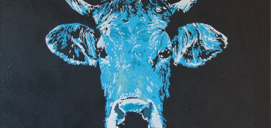 Rolf Thuma - blaue Kuh © Rolf Thuma