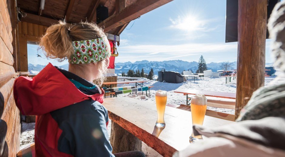 Hochbichl Hütte - an der Familienabfahrt © Tourismus Hörnerdörfer, F. Kjer