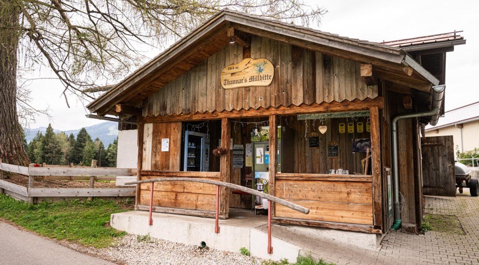 "Milchtankstelle" - Beim Thanner Ofterschwang © Tourismus Hörnerdörfer GmbH