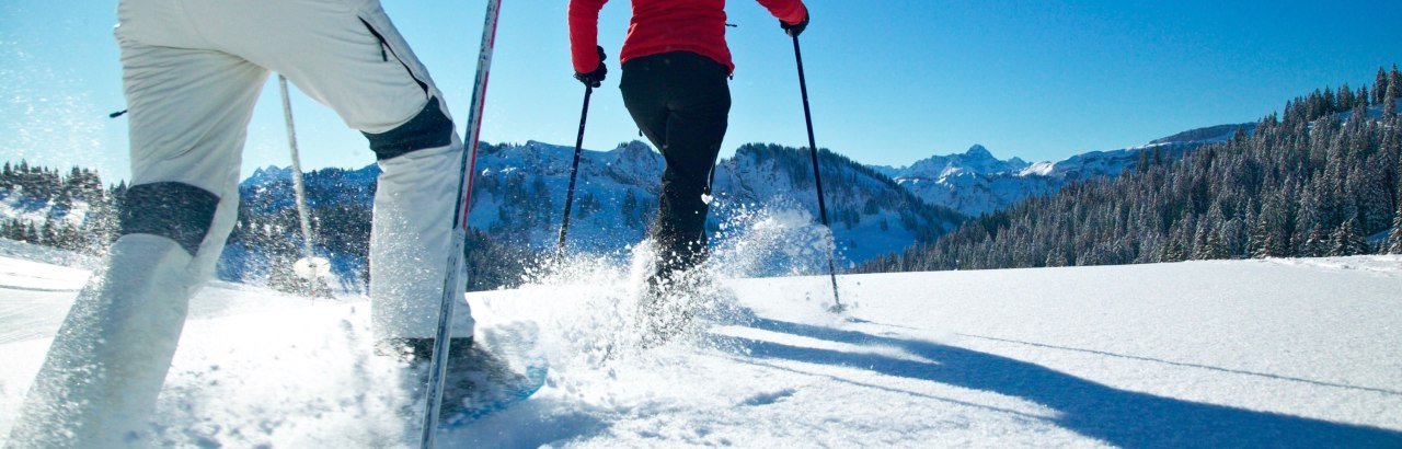 Schneeschuhtour in Obermaiselstein © Tourismus Hoernerdoerfer GmbH