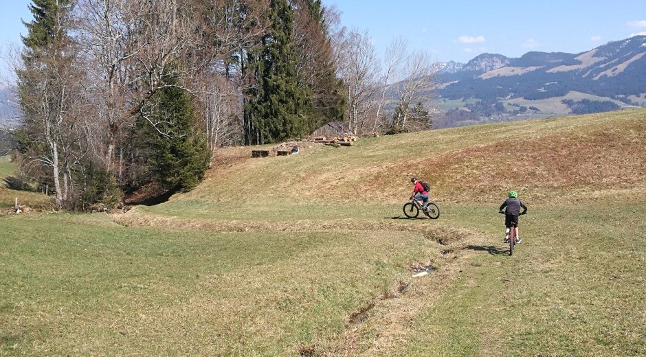 Feldweg zum Bergblickweg © Tourismus Hörnerdörfer, S. Kjer