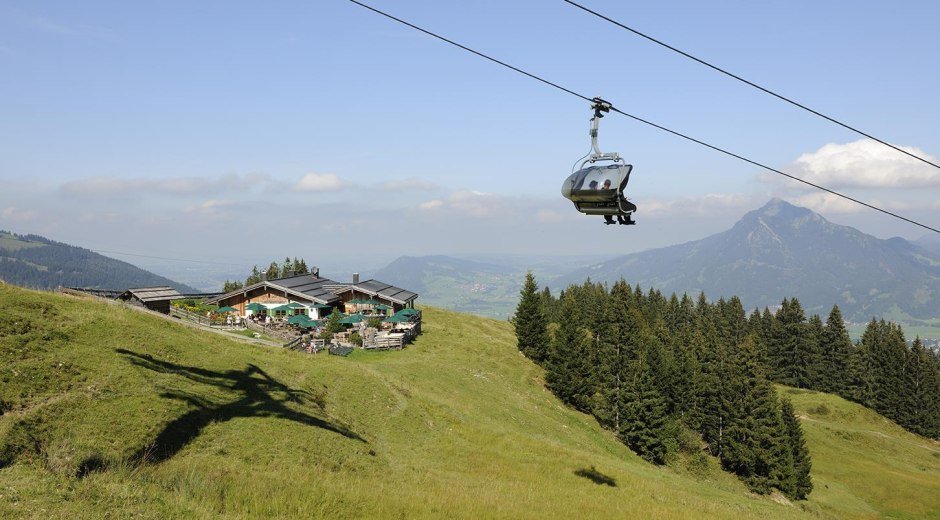 Weltcup Hütte in Ofterschwang im Allgäu © Sonnenalp Resort