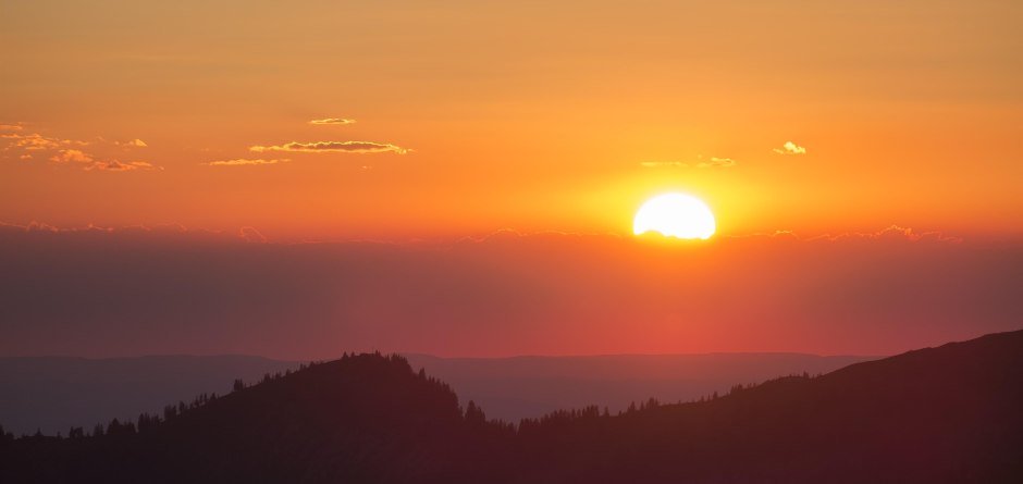 Sonnenuntergang auf dem Riedberger Horn © Tourismus Hörnerdörfer, K.P. Kappest