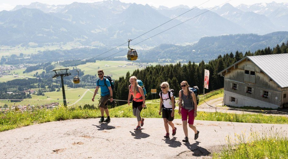 Schöne Wanderungen an der Hörnerbahn © Tourismus Hörnerdörfer, F. Kjer