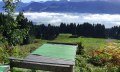 Disc Golf Parcours mit traumhafter Bergkulisse © Frizbee.at