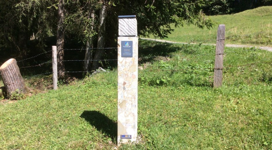 Eingangsstele Balderschwang