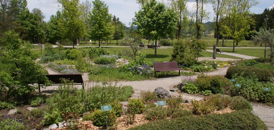 Kräutergarten im Kurpark © Tourismus Hörnerdörfer