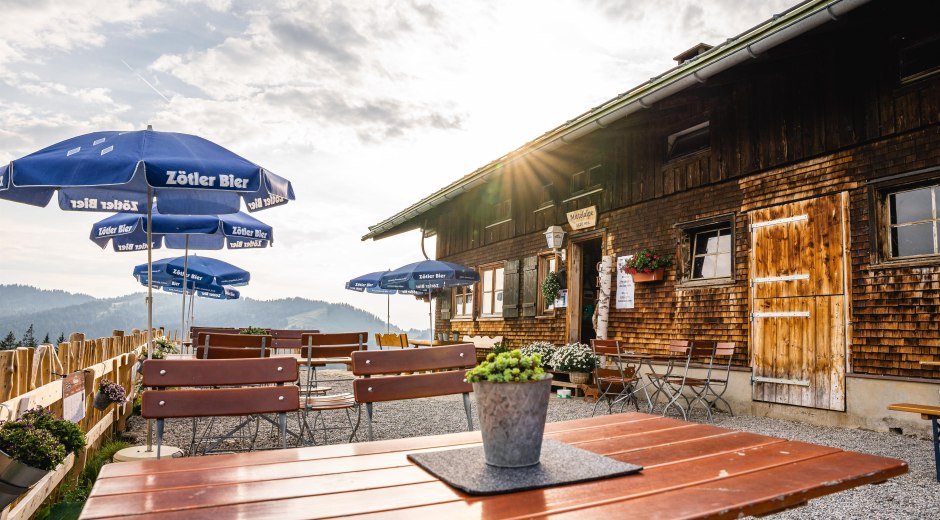 Herzlich willkommen auf der Mittelalpe Sommer © Tourismus Hörnerdörfer, F. Kjer