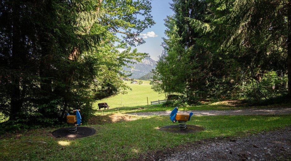 Spielplatz auf der Spöck - Obermaiselstein © Tourismus Hörnerdörfer GmbH