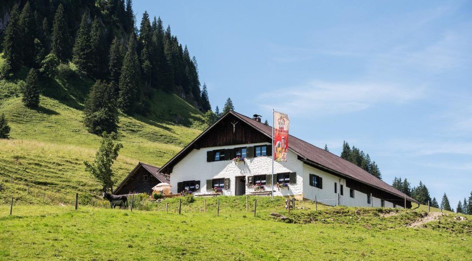 Alpe Schönberg im Schönbergtal - Obermaiselstein © Tourismus Hörnerdörfer, F. Kjer
