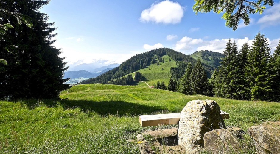 Aussicht genießen am Ofterschwanger Horn © Tourismus Hörnerdörfer, ProVisionMedia