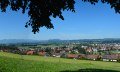 Blick auf Durach mit Bergkette © Wolfgang Nagelrauf