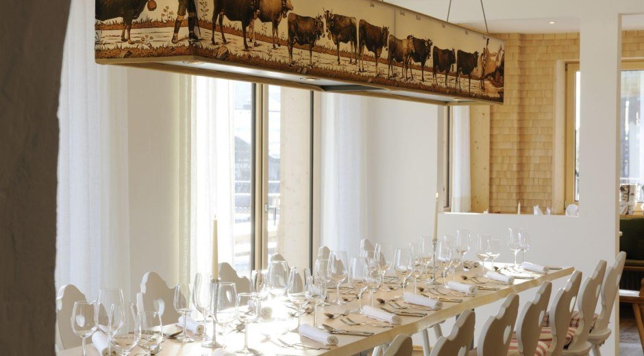 Restaurant im HUBERTUS in Balderschwang im Allgäu © HUBERTUS Alpin Lodge & Spa