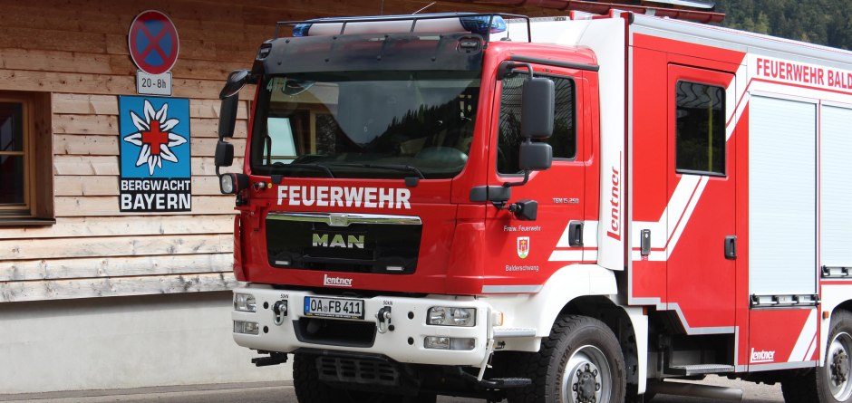 Feuerwehrauto © Feuerwehr Balderschwang