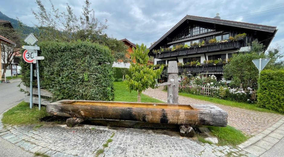 Station 3 - Brunnen zur Allgäuer Landwirtschaft © Tourismus Hörnerdörfer GmbH