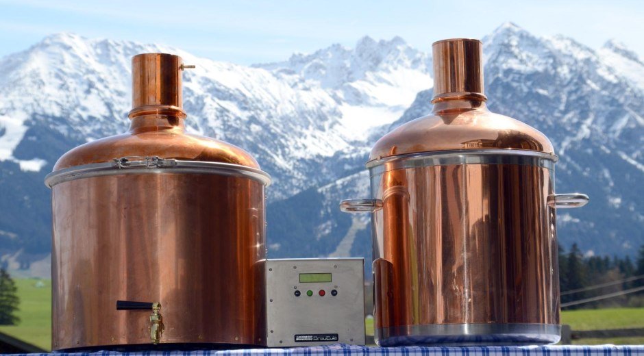 Bier brauen mit Bergblick - Der Bergbauernwirt © Der Bergbauernwirt
