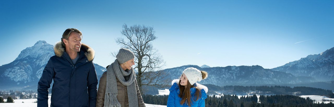 Spaziergang im Schnee © Allgäu GmbH