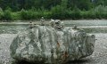 Steinmännchen an der Iller bei Fischen im Allgäu © Tourismus Hörnerdörfer