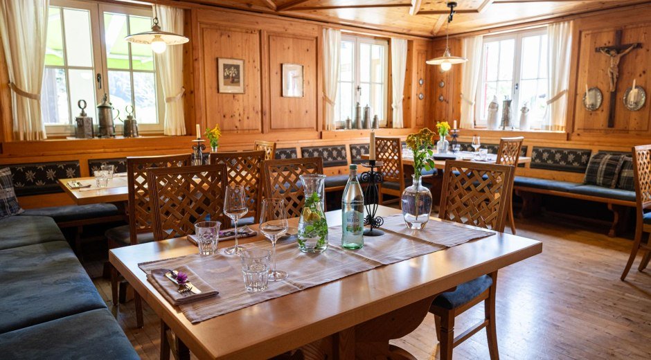 Restaurant im KIENLE - Kräuterhotel Balderschwang © Tourismus Hörnerdörfer GmbH