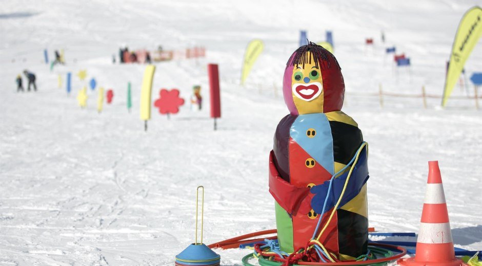 Für Kinder-Skikurse eigenes Kindergelände © Christians Ski- und Snowboardschule