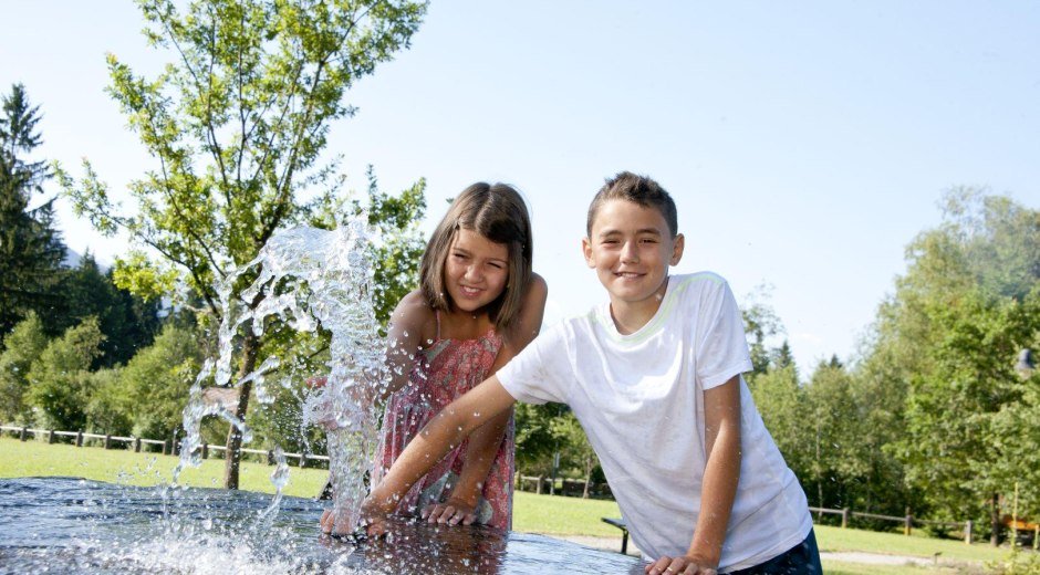 Sommer, Sonne, Wasserspaß © Tourismus Hörnerdörfer, G. Eichholzer