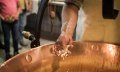 Käsebruch bei der Herstellung vom Käse © Tourismus Hörnerdörfer, F. Kjer