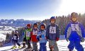Kinderskikurs in der Wintersportschule Ofterschwan © Skischule Ofterschwang