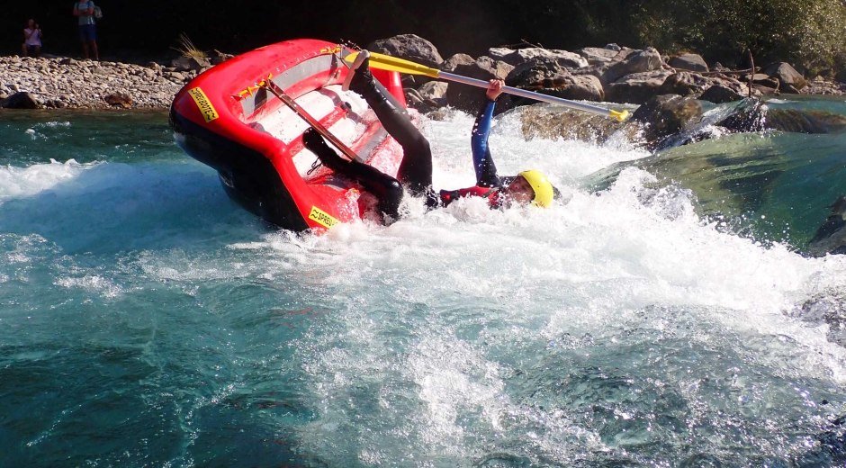 Abflug beim Rafting Klassiker mit MAP-Erlebnis © MAP-Erlebnis