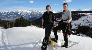 Gemütliche Schneeschuh-Schnuppertour rund um Grasg © Tourismus Hörnerdörfer