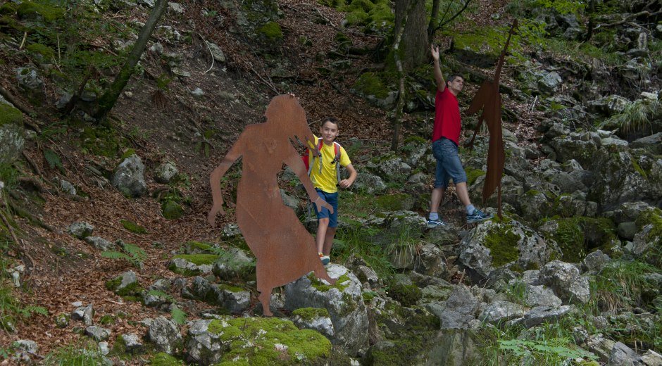 Sagenweg - die wilden Fräuleins © Tourismus Hörnerdörfer, G. Eichholzer