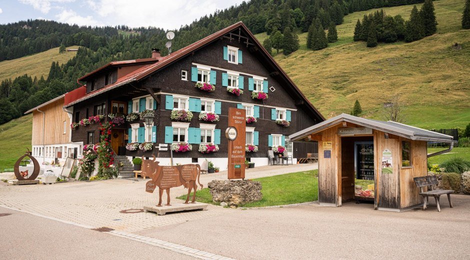 Alpe Berg und Käseautomat in Balderschwang © Tourismus Hörnerdörfer GmbH