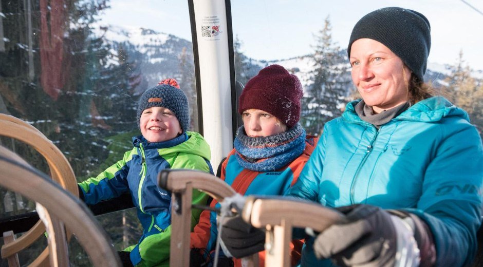 Rodeln im Skigebiet Ofterschwang © Tourismus Hörnerdörfer, F. Kjer