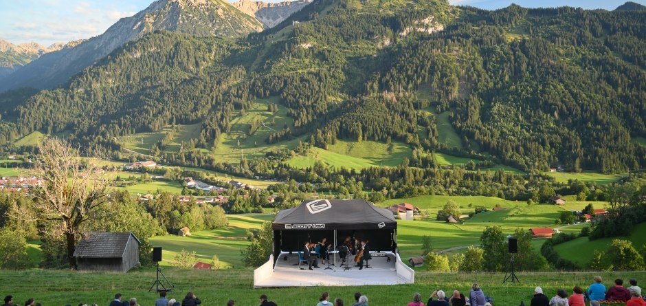 Sommernachtspicknick am Gailenberg © Bad Hindelang Tourismus/Wolfgang B. Kleiner