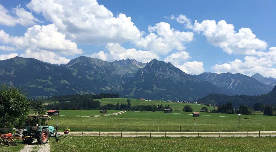 Blick auf das markante Rubihorn