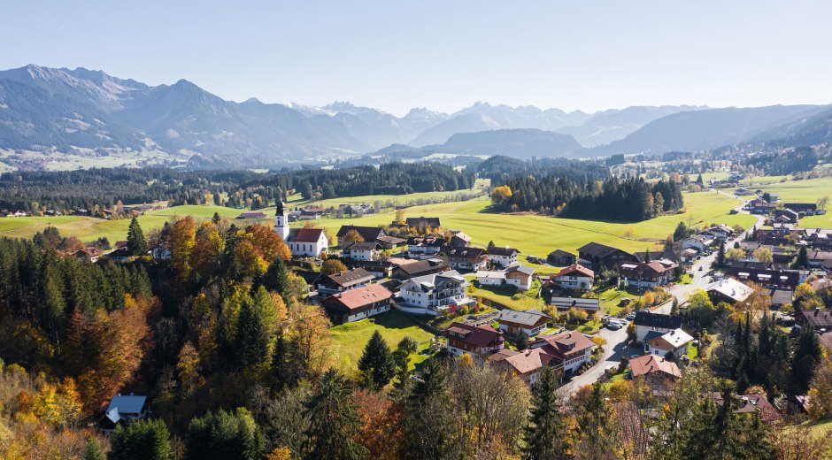 Urlaub in Ofterschwang im Allgäu © Tourismus Hörnerdörfer, F. Kjer