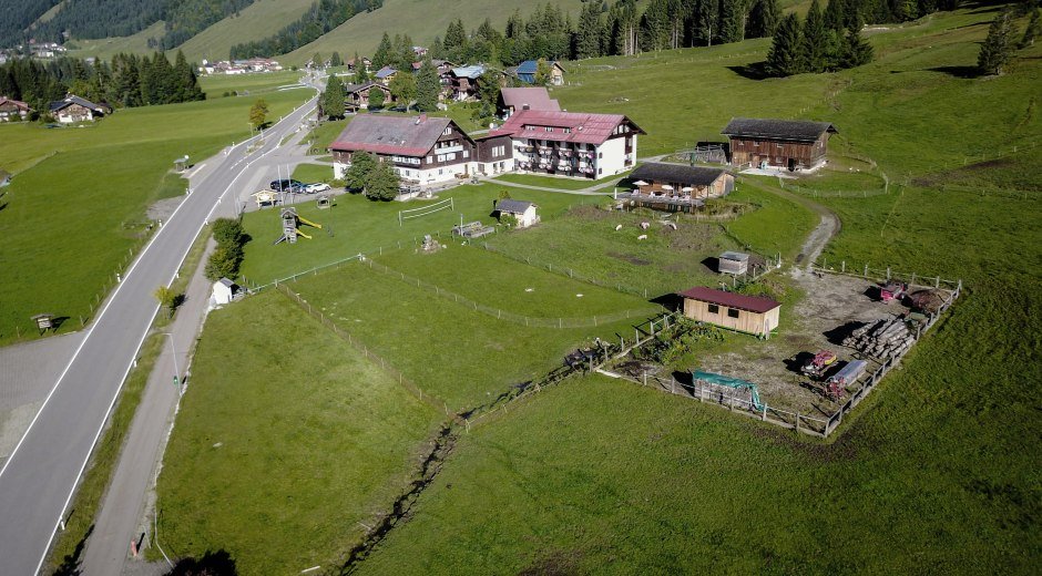 Almhof Lässer-Areal in Balderschwang © Almhof Lässer