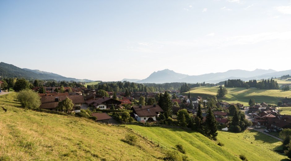 Blick auf Obermaiselstein © Tourismus Hörnerdörfer, F. Kjer