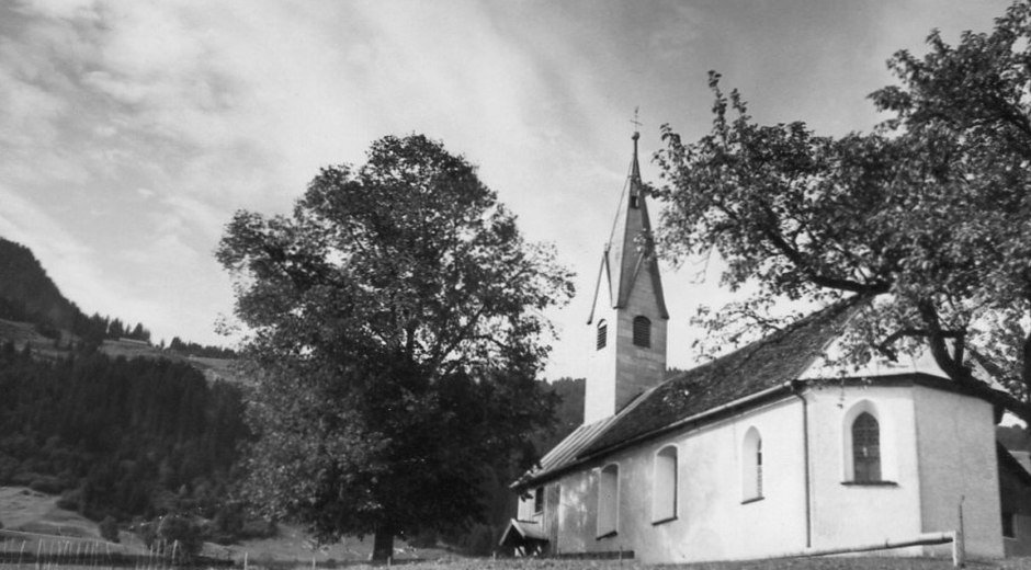 Bolsterlanger Kapelle Anfang 1950 © Ch. Feldmann