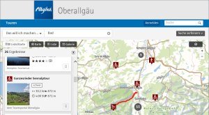 Tourenplaner Rad im Oberallgäu