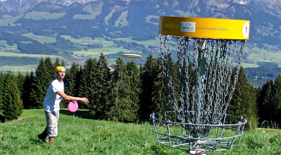 Disc Golf Parcour am Ofterschwanger Horn © Frizbee.at