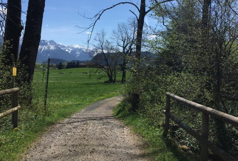 Bolsterlanger Bergblick-Wanderweg von Sonderdorf nach Kierwang
