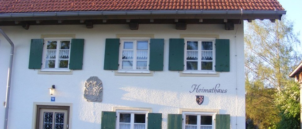 Heimathaus in Börwang Aussenansicht © Gemeinde Haldenwang