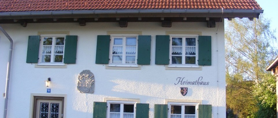 Heimathaus in Börwang Aussenansicht © Gemeinde Haldenwang