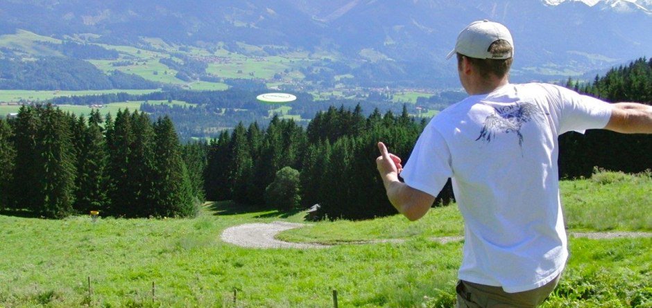 Disc Golf in Ofterschwang © Frizbee.at