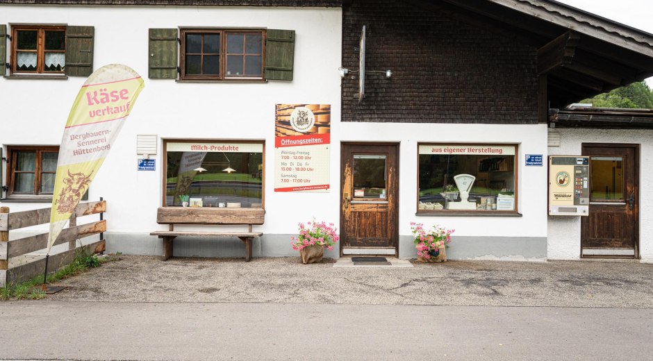 Käseladen - Langenwang bei Fischen © Tourismus Hörnerdörfer GmbH
