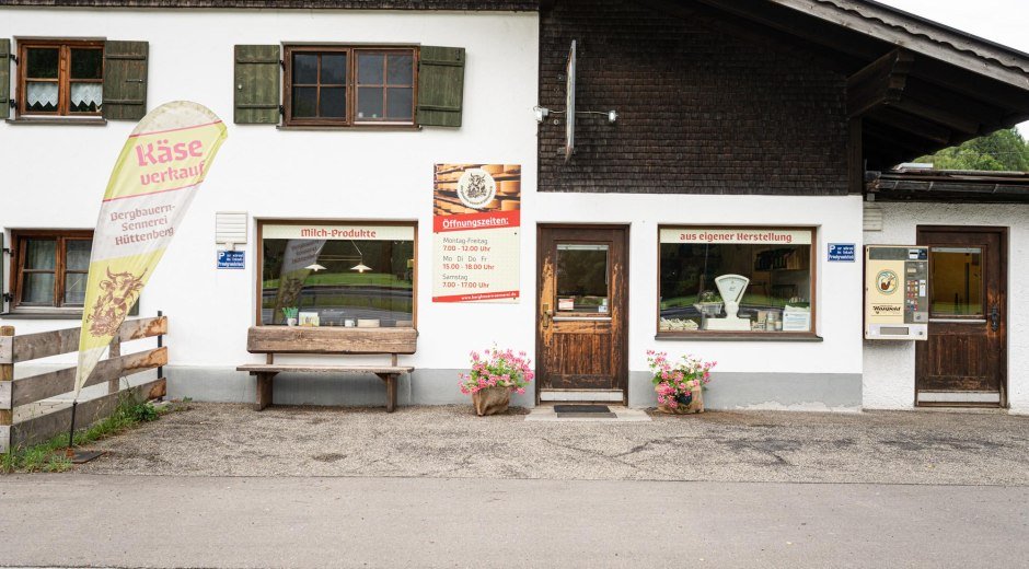 Käseladen - Langenwang bei Fischen © Tourismus Hörnerdörfer GmbH