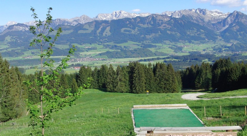 Disc Golf Allgäu in Ofterschwang © Frizbee.at