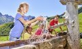 Willkommene Erfrischung © Oberstdorf / Kleinwalsertal Bergbahnen Fotograf: Christian Seitz